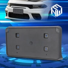 For 15-21 Dodge Charger Front Bumper License Plate Tag Mounting Bracket Holder