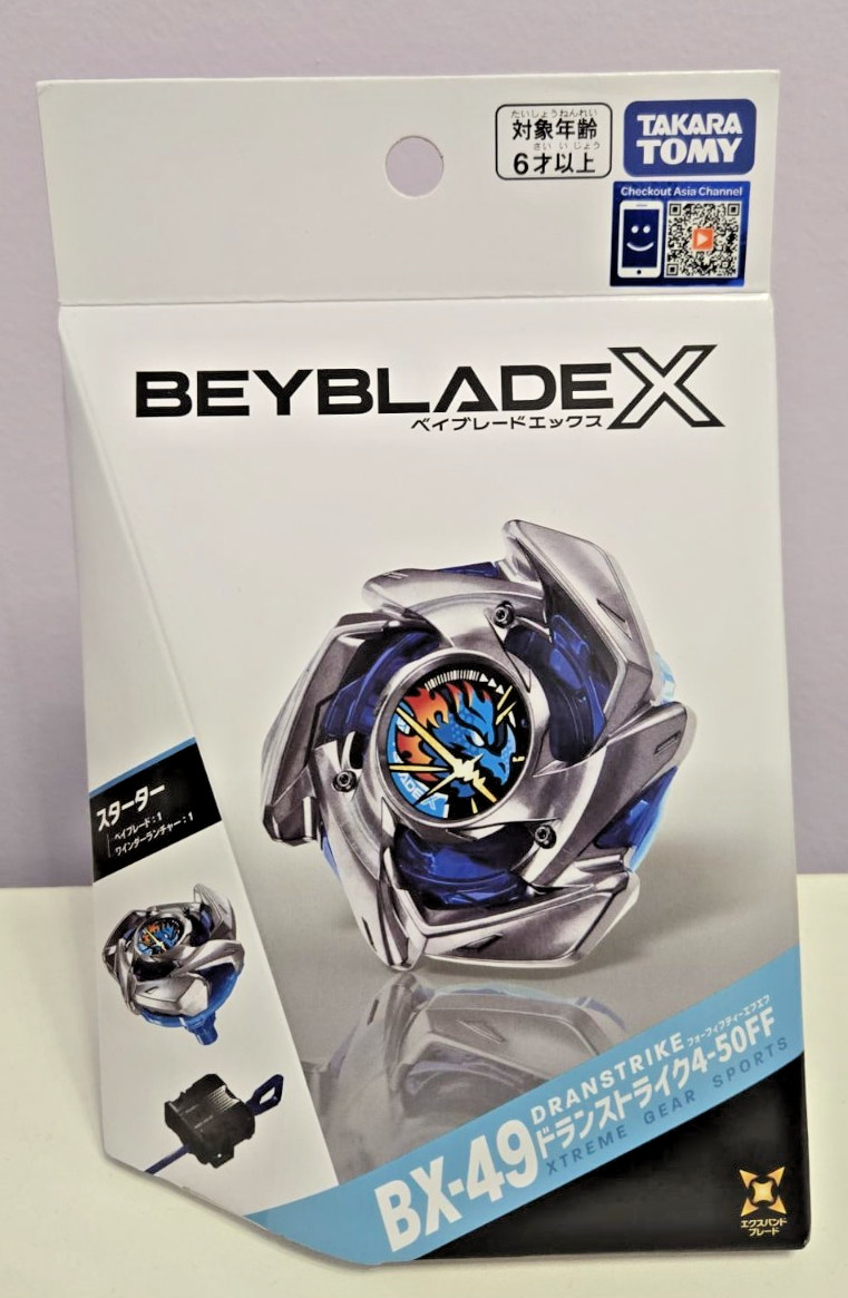BX-49 Takara Tomy Beyblade X Starter DranStrike 4-50FF, UK seller, In stock now