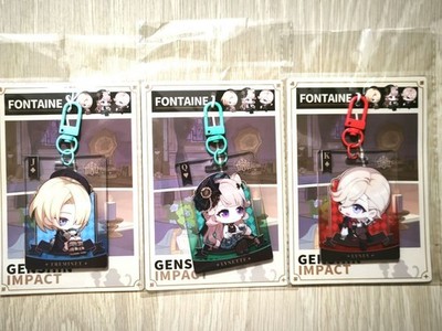 Genshin Cafe in Seoul Linet Linet Fremine Ackey Set