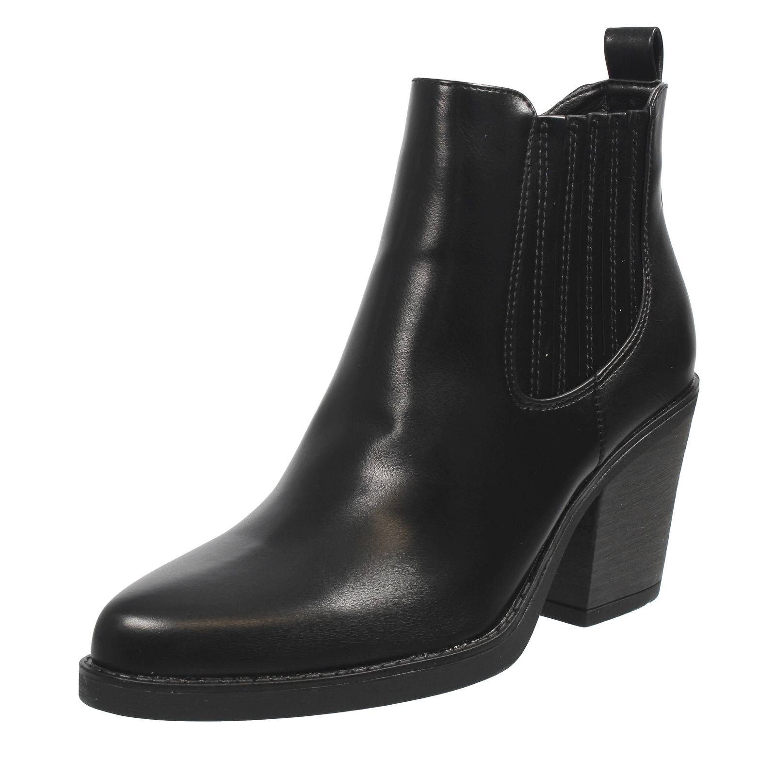 Marina Torres Spitzschuhe mit Reißverschluss schwarz - Größe 41 Damenschuhe