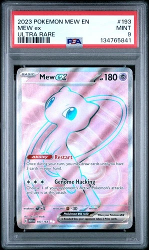 PSA 9 2023 Pokemon Mew En-151 #193 Mew Ex