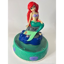 Disney The Little Mermaid Ariel Musical Coin Bank Peachtree Playthings 2013