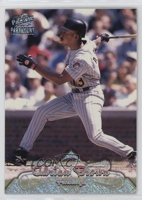 1998 Pacific Paramount Holo Silver 9/99 Adrian Brown #218 12gr