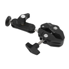 Super Camera Clamp Mount 360 Degree Ballhead Magic Arm Double Ball Head Adapter