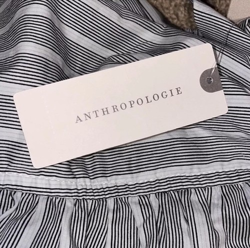 Neu mit Etikett $ 98 Dolan Anthropologie gestreiftes Röhrentop Damen XXS - Bild 5 von 15