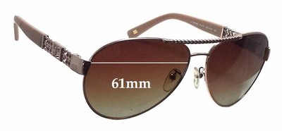 SFx Replacement Sunglass Lenses fits Escada  SES 862 - 61mm Wide