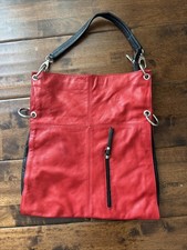 Borse in Pelle Italian Leather Shoulder Bag/Made in Italy.