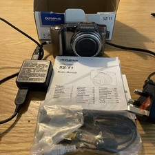 Olympus SZ-11  14 MP Digital Camera -Charger– Tested -Working - please Read