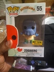Funko Pop! Animation *VAULTED* Futurama Zoidberg #55 Blue Hot Topic Exclusive