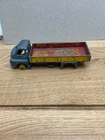 Vintage Dinky Toys, No.522, Big Bedford, Yellow Blue Dropside Truck, RESTORATION