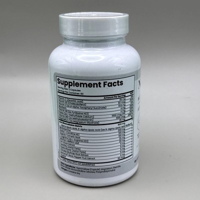 Neurazenx with R-ALA Matrix ~ 1200mg ~ 120 Capsules ~ Fresh Exp