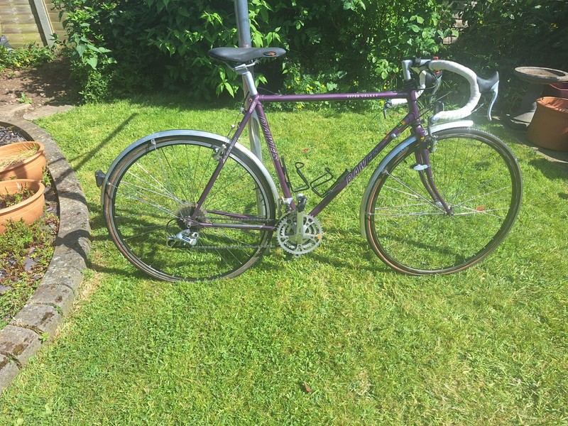 Dawes Super Galaxy, purple, 22.5inches. in full working order