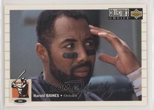 1994 Upper Deck Collector's Choice Silver Foil Signature Harold Baines HOF 3c7