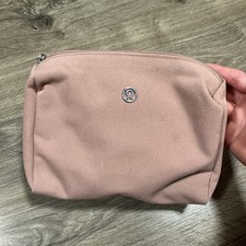 Lululemon Makeup Toiletry Bag Blush Pink Zip All Your Small Things