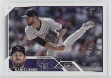 2023 Topps Complete Set 582 Montgomery Club Daniel Bard #377 ff8