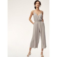 Aritzia Wilfred Melodie Jumpsuit in Ashen Gray Women  s Medium