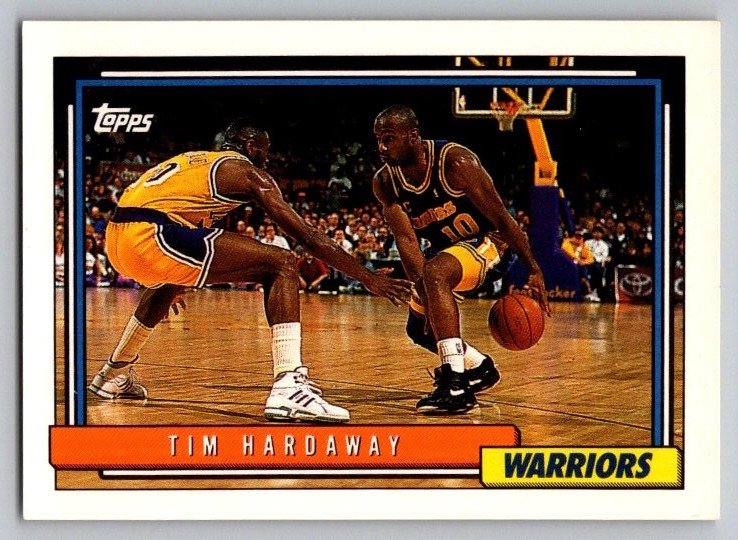 Tim Hardaway Base Topps 188 VG