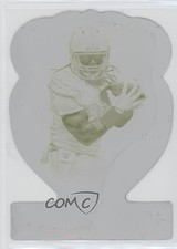 2014 Panini Crown Royale Printing Plate Yellow Die-Cut 1/1 Trent Richardson 0u7