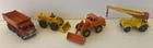 LOT 4 Matchbox Lesney Taylor Crane Hoveringham Tipper Aveling Barford Tractor