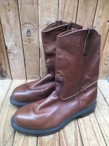 Red Wing 2231 PECOS Brown steel toe Men’s Leather Boots UK 12 EE US 13 EUR 47 - Picture 13 of 16