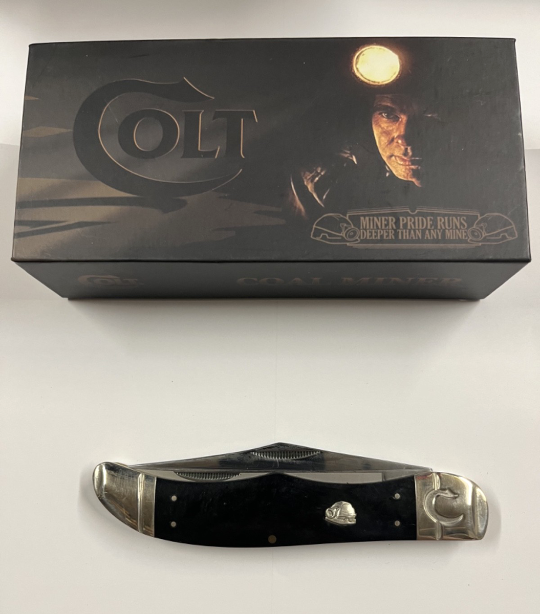Colt CT635 Jumbo Folding Knife- Coal Miner Stockman | eBay