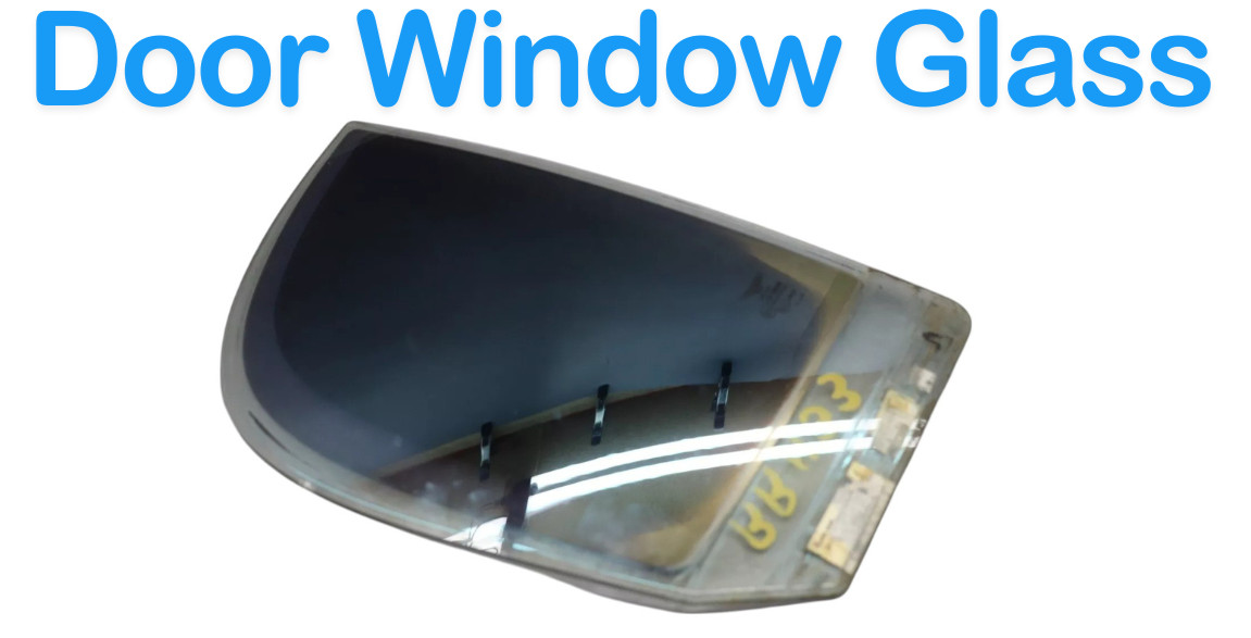 06-12 Bentley Continental Flying Spur Rear Right Side Door Window Glass OEM