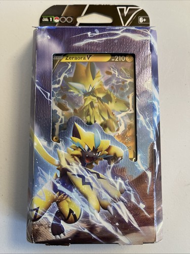 Pokémon TCG 2022 Zeraora V Battle Card Deck & Accessories, Factory Sealed Box - Picture 3 of 3