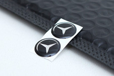 2x Mercedes-Benz Logo Aufkleber 14mm Epoxidharz Set flach Schlüssel Auto Sticker 2x Mercedes-Benz Logo Aufkleber 14mm Epoxidharz Set flach Schlüssel Auto Sticker
