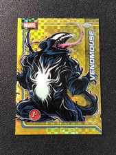 2026 Topps Chrome Marvel Comic #189 Venomouse X-fractor Gold /50