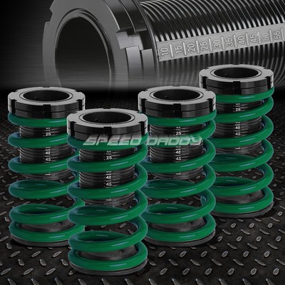 FOR 01-05 CIVIC EM ESGREEN 1-3''ADJUSTABLE COILOVER SUSPENSION LOWERING SPRING