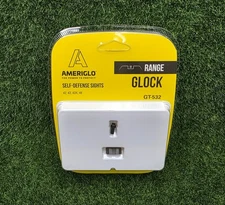 AmeriGlo Defoor EDC Sight Set for Glock 42 43 43X 48 Front/ Rear, Black - GT-532