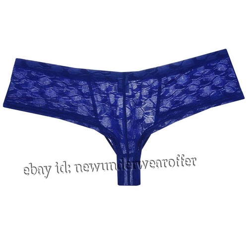 Men Lace Buns Boxer Brief Underwear Male Posing Trunks Lingerie Jockstrap Shorts - Picture 15 of 18