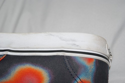 vans shoes men's 11 black w/ trippy rainbow colors - Picture 12 of 15