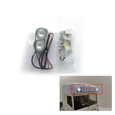 Feu Tournant LED Warning 360° Pour Camion RC Tamiya 1:14 - Accessoire Modélisme