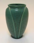 Vtg 1933 Signed Rookwood Blue Green Matte Glaze with Crystals Pottery Vase 2282