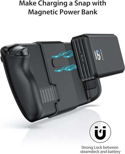 20000mAh Magnetic Power Bank PACK 45W PD 3.0 Fast 3.0 Charging  for Steam Deck - Picture 7 of 16