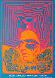Avalon Ballroom Big Brother and The Holding Company Poster Concert Poster FD-19 2nd Printing