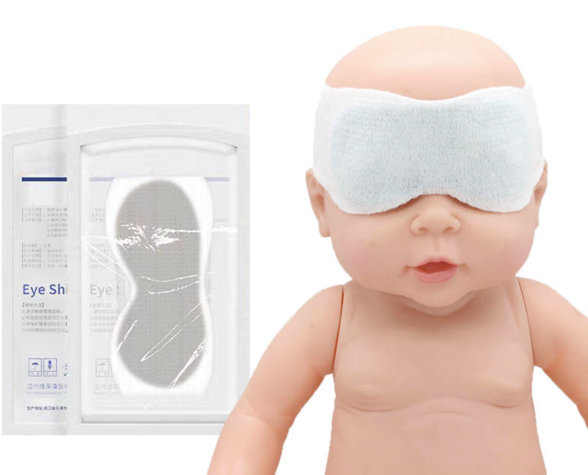 5/10PCS Disposable Infant Phototherapy Jaundice Phototherapy Protective Eye  Mask