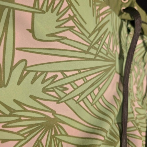 Art Class Boy's Leaf Swim Shorts Green & White Size 10 Medium - Picture 4 of 7