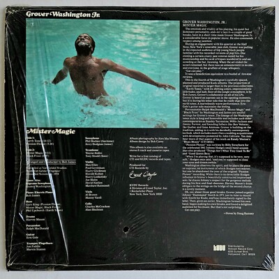 レコード Grover Washington Mister Magic LP JAZZ - GROVER WASHINGTON JR. - MISTER MAGIC LP - KUDU RECORDS