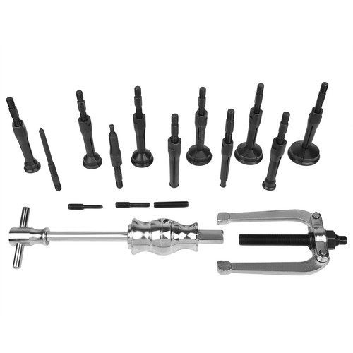 Blind Hole Pilot Internal Extractor/Remover Bearing Puller Set W/ Red Case 16pcs - Picture 6 of 21