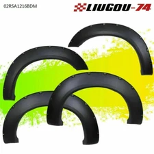 Textured Pocket Style Fender Flare Fit For 2011-2016 Ford F250 F350 Super Duty