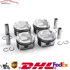 Pistons Rings Set Φ82mm For Mercedes-Benz M271 W204 W212 C200 C250 E250 CGI 1.8T