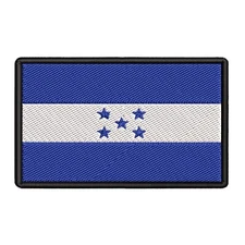 HONDURAS FLAG PATCH CATRACHO CENTRAL AMERICAN embroidered iron-on EMBLEM PARCHE