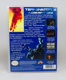 NES Storage Case - T2 Terminator 2 - NO GAME