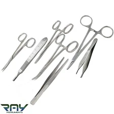 Surgical Suture Kit Basic First Aid Set Suture Emergency Surgical Instruments 