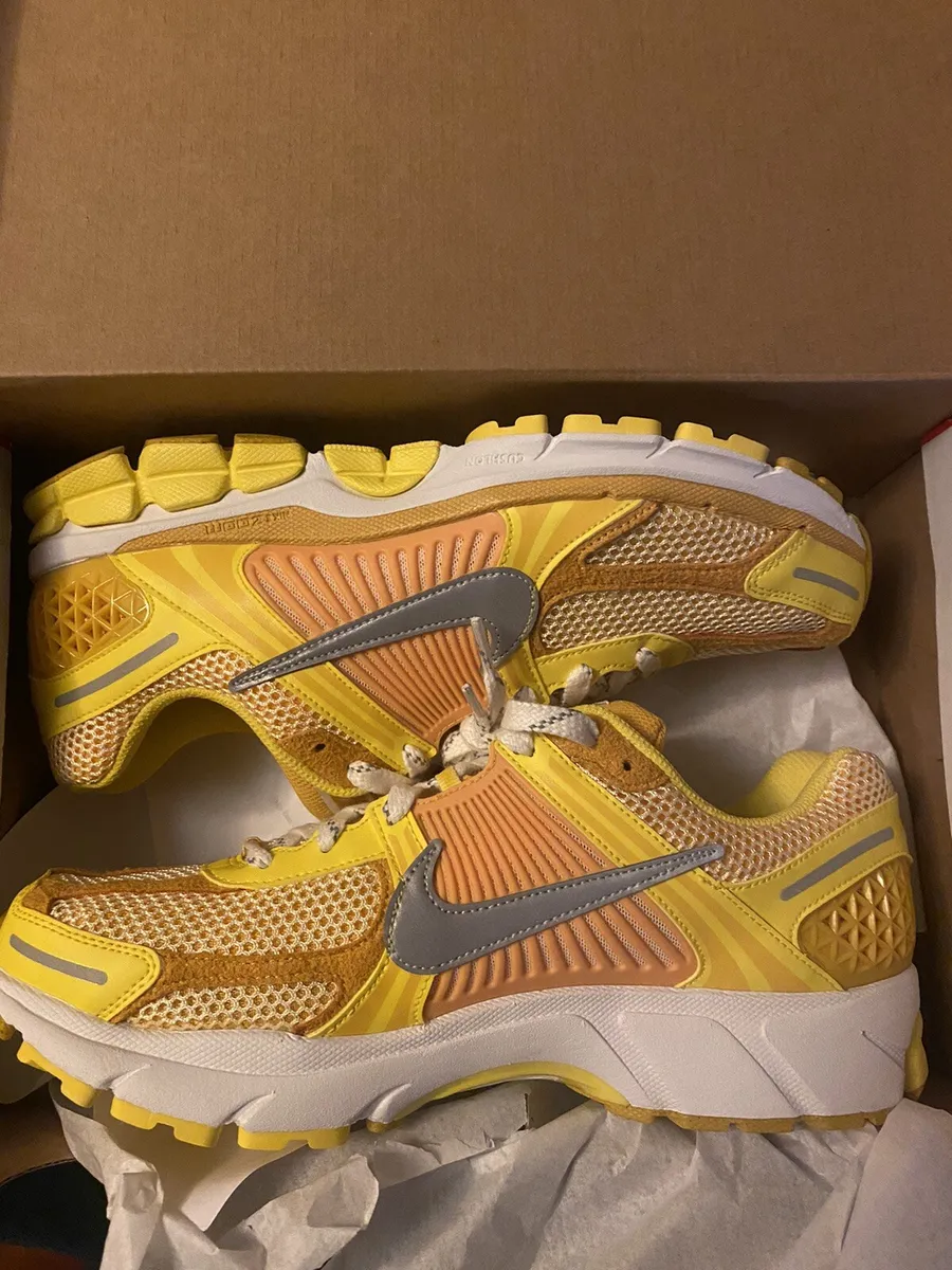 Nike Zoom Vomero 5 PRM Shoes Yellow Ochre Varsity Maize FJ4453-765 Men's NEW