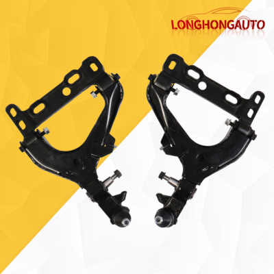Pair Front Lower Control Arms Ball Joints for Chevy Trailblazer GMC Envoy XL New