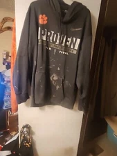 nike therma fit CLEMSON PROVEN 2016 NATIONAL CHAMPS PAW POWER HOODIE