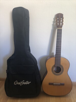 e0310) Akustik GITARRE von KLIMUS, Mod 1087 Nancy, 6-saitig  + OmiGuitar Tasche